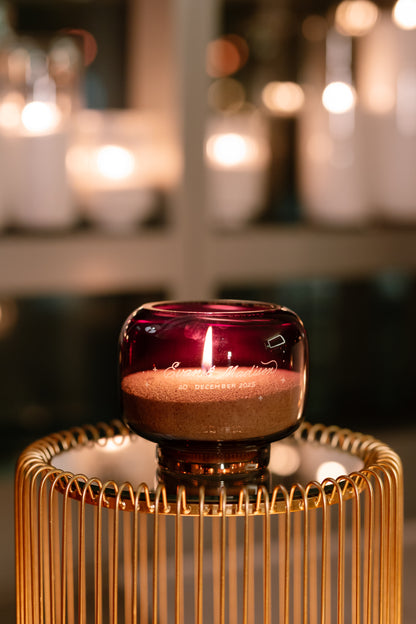 Personalized Caviar Candle