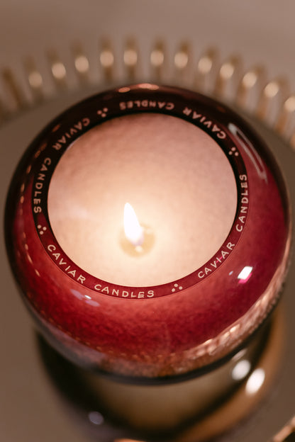Personalized Caviar Candle
